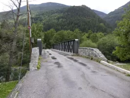 Ligne Maginot - TOLONDET - (Divers) - Le pont du Bourguet menant à Tolondet, gardé à l'époque par une SES du 18eme BCA