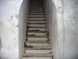Ligne Maginot - CAIRE GROS - (Abri) - Bloc 3
Escalier d'accès au bloc