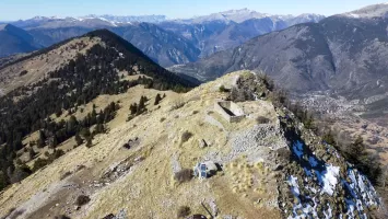 Ligne Maginot - CAIRE GROS - (Abri) - A droite dans l'ombre début du dérochage du bloc 3 ou 4
