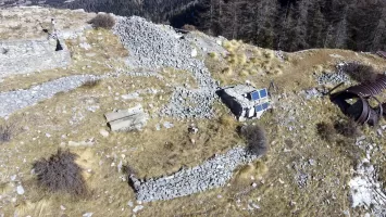 Ligne Maginot - CAIRE GROS - (Abri) - Sur le sommet début des travaux du bloc 3 ou 4