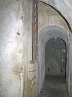 Ligne Maginot - CAIRE GROS - (Abri) - Les dessous de l'ouvrage
L’échelle de l'observatoire