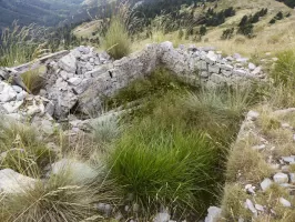 Ligne Maginot - CAIRE GROS - (Abri) - Positions sommaires aménagées sur les dessus de l'ouvrage