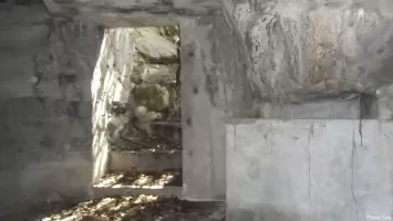 Ligne Maginot - CHAPELLE SAINT SAUVEUR - (Blockhaus pour arme infanterie) - Entrée