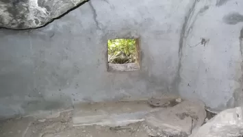 Ligne Maginot - CHAPELLE SAINT SAUVEUR - (Blockhaus pour arme infanterie) - Premier creneau au ras du sol