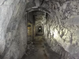 Ligne Maginot - CHIUSE DE BAUMA NEGRA - (Casemate d'infanterie - Simple) - Galerie intérieure