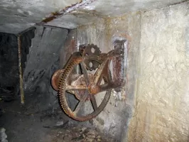 Ligne Maginot - CHIUSE DE SAINT JEAN LA RIVIERE - (Casemate d'infanterie - Simple) - Mécanisme du pont escamotable