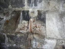 Ligne Maginot - CHIUSE DE SAINT JEAN LA RIVIERE - (Casemate d'infanterie - Simple) - Mécanisme du pont escamotable