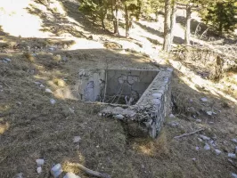 Ligne Maginot - COL DE LA MADELEINE - (Casernement) - Bassin