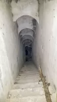 Ligne Maginot - COL DU FORT (F) - (Ouvrage d'infanterie) - Escalier d'accès au bloc 3