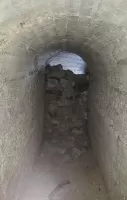 Ligne Maginot - COL DU FORT (F) - (Ouvrage d'infanterie) - Couloir d'accès au bloc 4