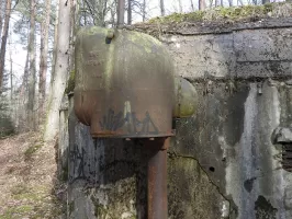 Ligne Maginot - GRAFENWEIHER CENTRE - (Casemate d'infanterie - Simple) - Le caisson blindé du projecteur