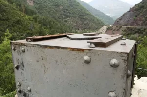 Ligne Maginot - FRESSINEA (POSTE) - (Casernement) - Guérite pentagonale