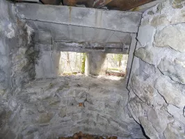 Ligne Maginot - ROURE - LE TIECS - (Observatoire indéterminé) - Créneaux est