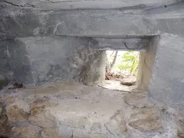 Ligne Maginot - ROURE - LE TIECS - (Observatoire indéterminé) - Créneau nord