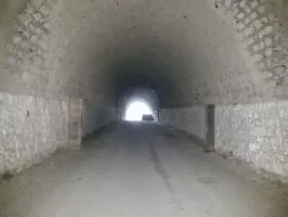 Ligne Maginot - UTELLE TUNNEL AMONT - (DMP - Dispositif de Mine Permanent) - Portes d'accès au DMP de chaque côte du tunnel