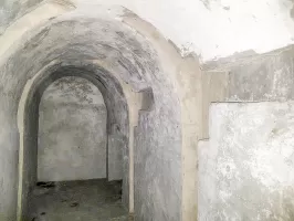 Ligne Maginot - UTELLE TUNNEL AMONT - (DMP - Dispositif de Mine Permanent) - Fourneau et glissières de bouchage