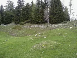Ligne Maginot - GRANGES DE LA BRASQUE - (Position d'artillerie préparée) - Position au Col du Fort