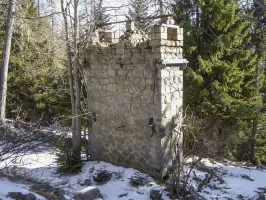 Ligne Maginot - GRANGES DE LA BRASQUE - CAMP DU TOURNAIRET - (Casernement) - La cheminée des cuisines