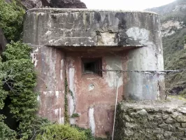 Ligne Maginot - O40 - ABELIERA (Casemate d'infanterie) - Le créneau mitrailleuse