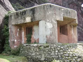 Ligne Maginot - O40 - ABELIERA (Casemate d'infanterie) - Vue d'ensemble de la casemate