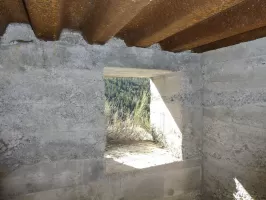 Ligne Maginot - PETITE TETIERE - (Blockhaus pour arme infanterie) - L'entrée