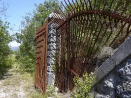 Ligne Maginot - PICCIARVET (FORT DE) - (Position d'artillerie préparée) - Entrée