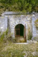 Ligne Maginot - PICCIARVET (FORT DE) - (Position d'artillerie préparée) - Entrée de l'autre magasin d'artillerie, sous le sommet