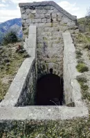 Ligne Maginot - PICCIARVET (FORT DE) - (Position d'artillerie préparée) - Accès à la caponnière du fossé Ouest