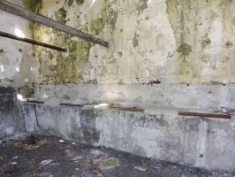 Ligne Maginot - PICCIARVET (FORT DE) - (Position d'artillerie préparée) - Casernement extérieur
L'écurie