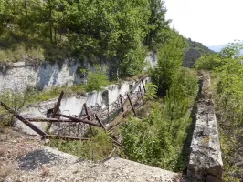 Ligne Maginot - PICCIARVET (FORT DE) - (Position d'artillerie préparée) - Casernement intérieur