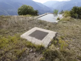 Ligne Maginot - RIMPLAS (CAPTAGE DE SOURCE) - (Divers) - Bassin intermédiaire