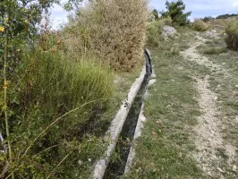 Ligne Maginot - RIMPLAS (CAPTAGE DE SOURCE) - (Divers) - Le canal