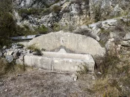 Ligne Maginot - RIMPLAS (CAPTAGE DE SOURCE) - (Divers) - Fontaine sur le parcours