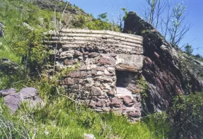 Ligne Maginot - ROURE - La BARRE (Blockhaus pour arme infanterie) - Le blockhaus