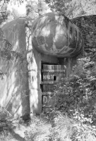 Ligne Maginot - SERENA - (Abri actif) - Bloc 1
L'entrée avec son peu ordinaire fronton de protection