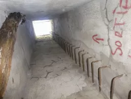 Ligne Maginot - SERENA - (Abri actif) - Bloc 3
Puits du bloc non terminé