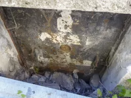 Ligne Maginot - VALABRES PRINCIPAL (OU NORD) (VP) - (Ouvrage d'infanterie) - Bloc 1
Entrée haute