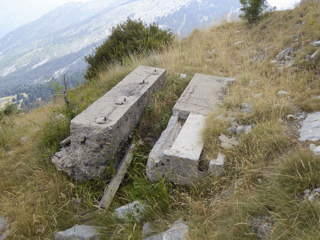 Ligne Maginot - CAIRE GROS - (Abri) - Restes des travaux