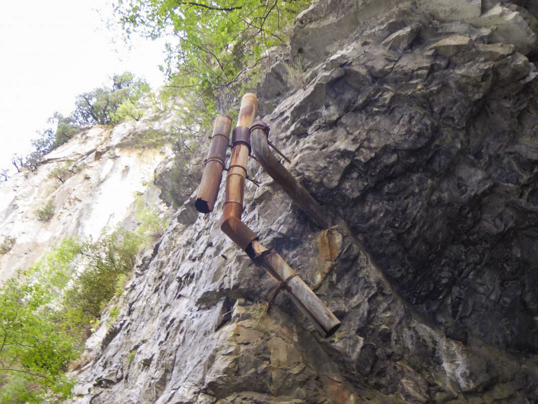 Ligne Maginot - CHIUSE DE SAINT JEAN LA RIVIERE - (Casemate d'infanterie - Simple) - Conduits