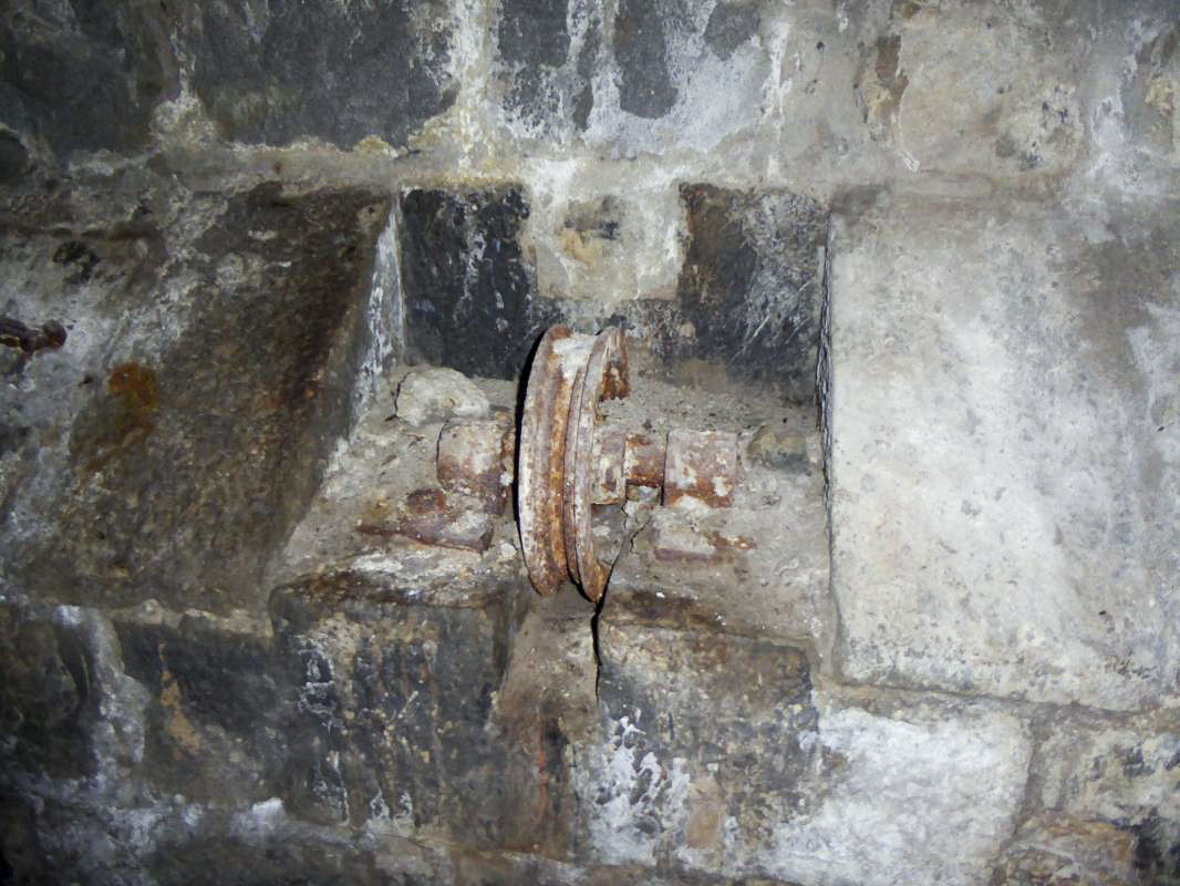 Ligne Maginot - CHIUSE DE SAINT JEAN LA RIVIERE - (Casemate d'infanterie - Simple) - Mécanisme du pont escamotable