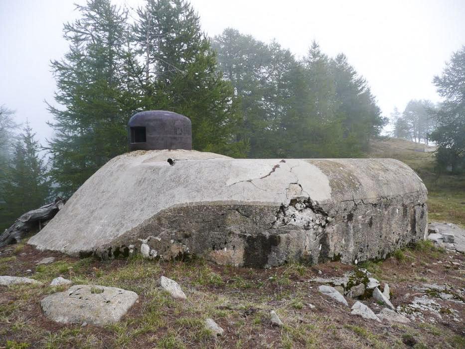 Ligne Maginot - COL DU FORT (F) - (Ouvrage d'infanterie) - Le bloc 3