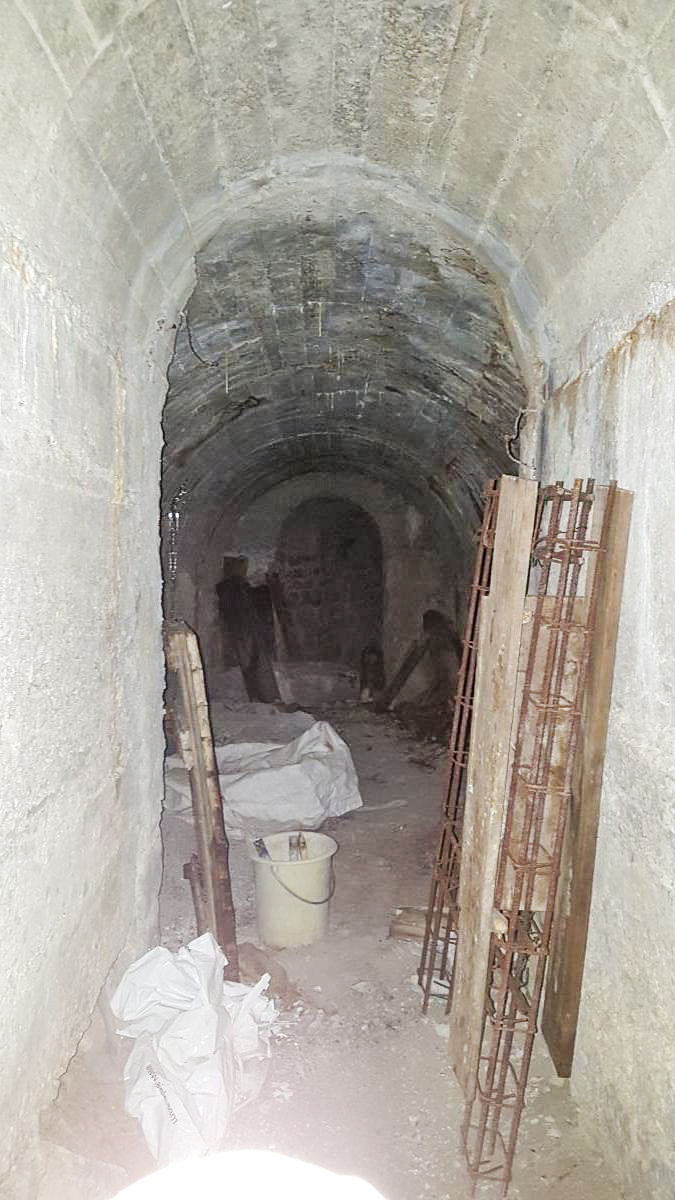 Ligne Maginot - COL DU FORT (F) - (Ouvrage d'infanterie) - Chambre avec tunnel d'accès au bloc 3