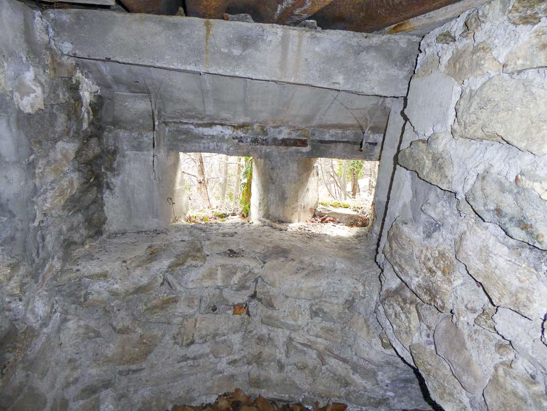 Ligne Maginot - ROURE - LE TIECS - (Observatoire indéterminé) - Créneaux est