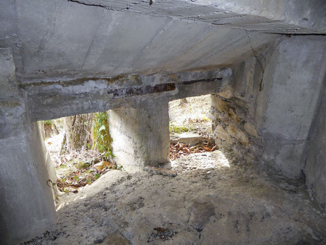 Ligne Maginot - ROURE - LE TIECS - (Observatoire indéterminé) - Créneaux est