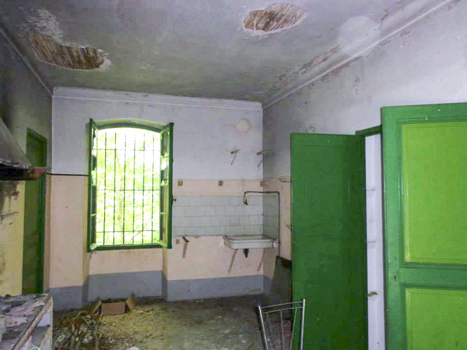 Ligne Maginot - GRANGES DE LA BRASQUE - CAMP DU TOURNAIRET - (Casernement) - Intérieur de l'un des bâtiments construits en maçonnerie