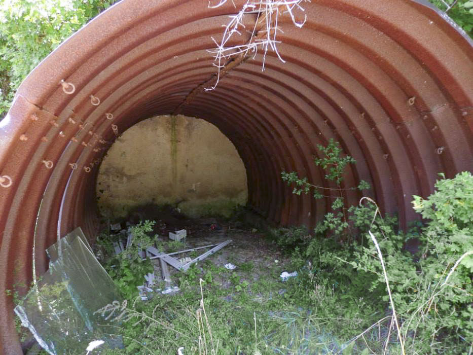 Ligne Maginot - GRANGES DE LA BRASQUE - CAMP DU TOURNAIRET - (Casernement) - Bâtiment en tôles métro
