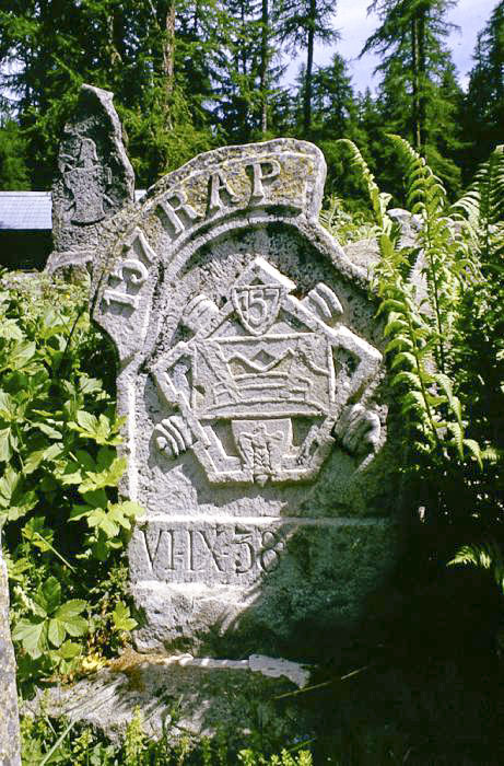 Ligne Maginot - GRANGES DE LA BRASQUE - CAMP DU TOURNAIRET - (Casernement) - Stéle sculptée