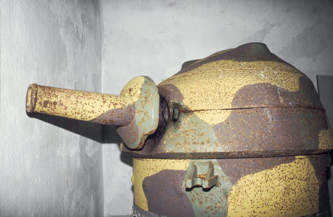 Ligne Maginot - VALDEBLORE  - REYNARDIERE (VE) - (Ouvrage d'infanterie) - Tourelle démontable, préservée dans l'ouvrage