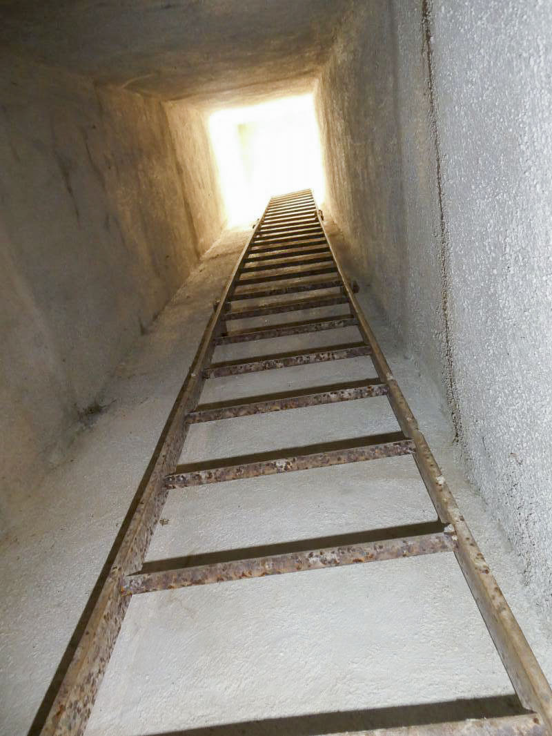 Ligne Maginot - SERENA - (Abri actif) - Bloc cheminee
Accès au deuxième puits