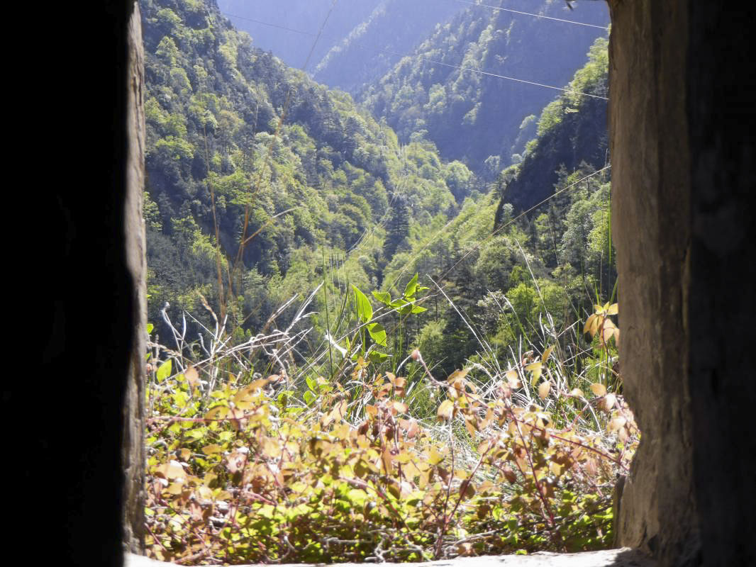 Ligne Maginot - VALABRES PRINCIPAL (OU NORD) (VP) - (Ouvrage d'infanterie) - Bloc 3
Vue sur le vallon de Mollières